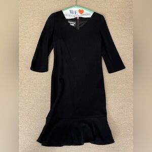 Moschino Black Long Sleeve Dress